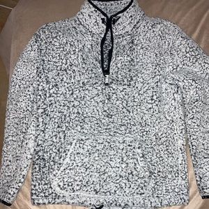 Pink Fleece Quarter zip